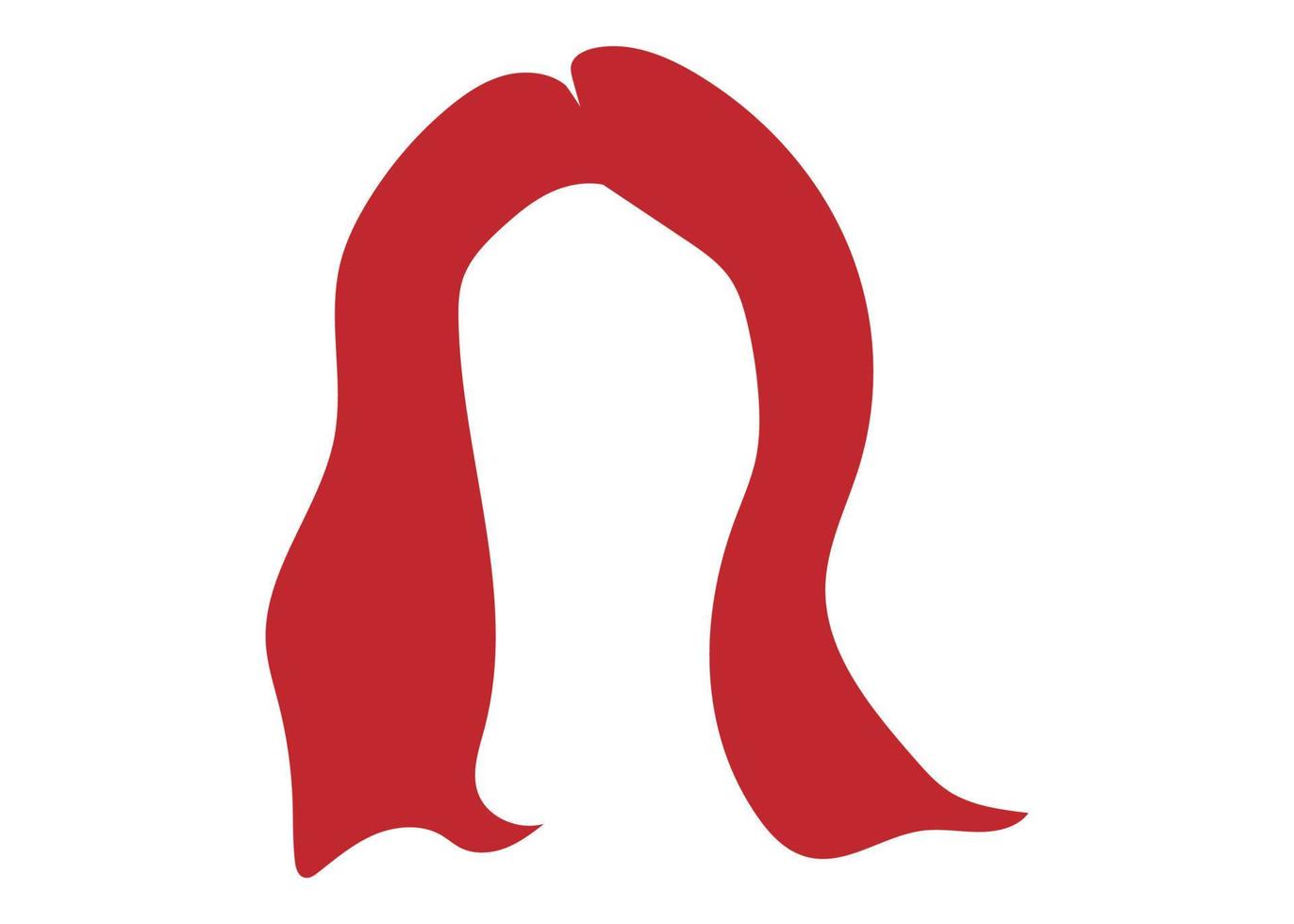donna icona logo design modello vettore isolato