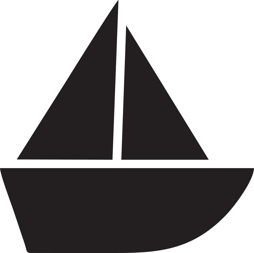 barca icona simbolo design vettore Immagine. illustrazione di il nave barca mezzi di trasporto design Immagine. eps 10.