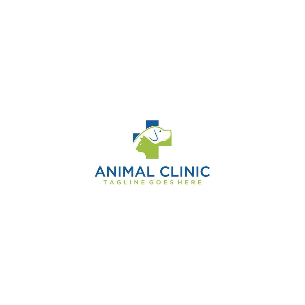 animale domestico cura logo design. animale domestico negozio e veterinario logo concetto. vettore logo modello