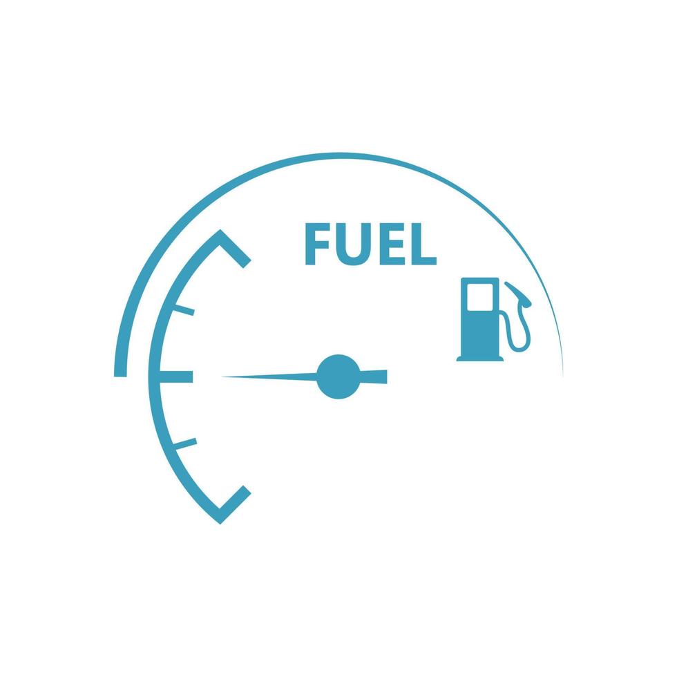 vettore illustrazione carburante indicatore logo modello