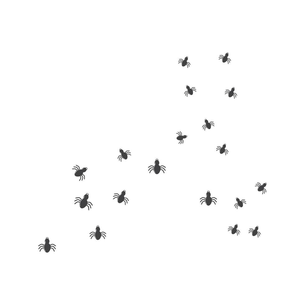 ragno logo vettore illustrazione