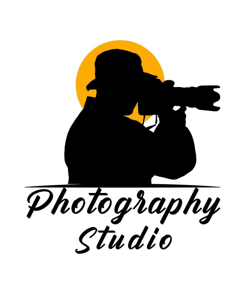 fotografia logo vettore maglietta design