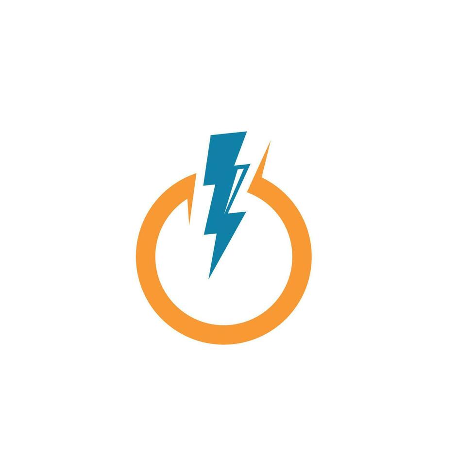 energia logo icona vettore illustraion