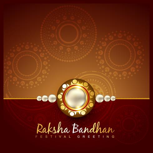 raksha bandhan festival design vettore