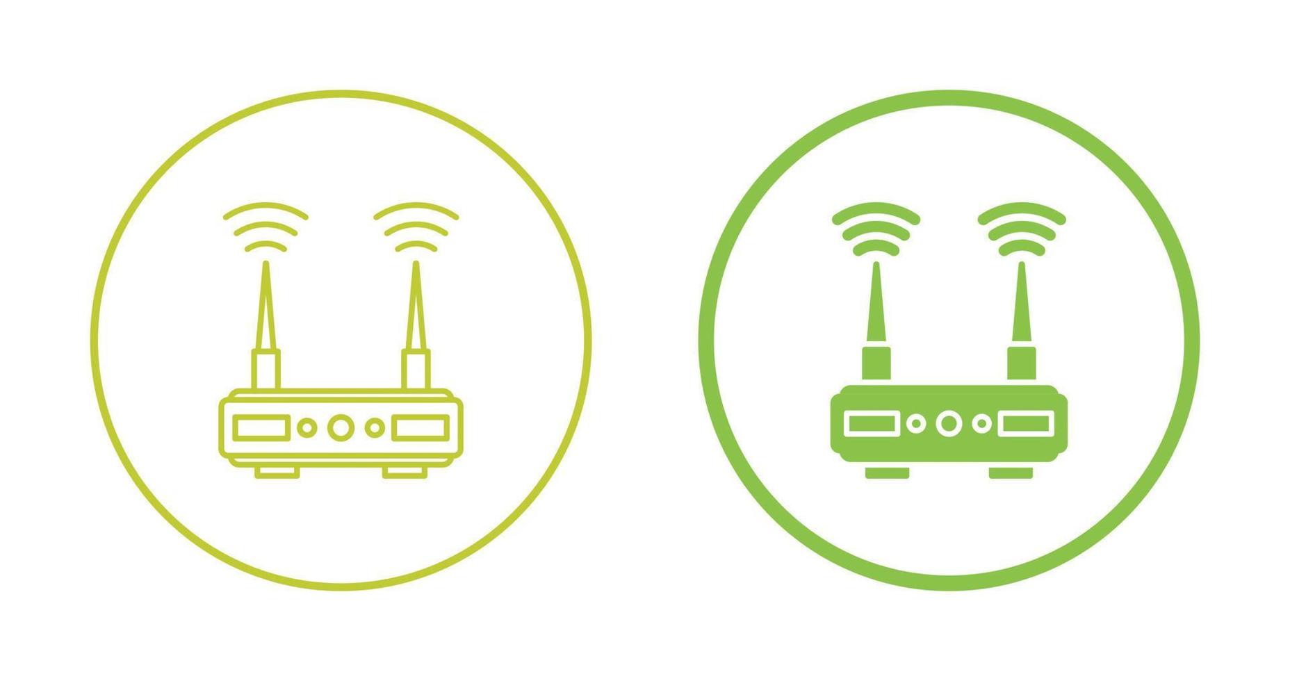 icona di vettore del router