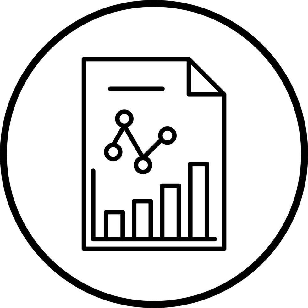 competitivo analisi vettore icona stile