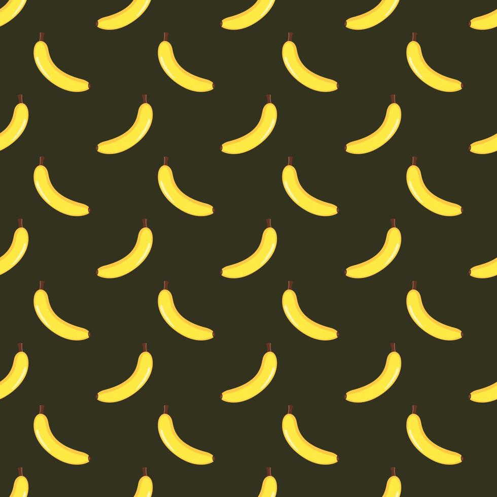 vettore senza soluzione di continuità Banana piatto modello.