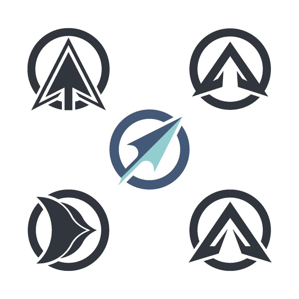 immagini del logo della freccia vettore