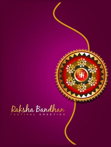 sfondo festival raksha bandhan vettore