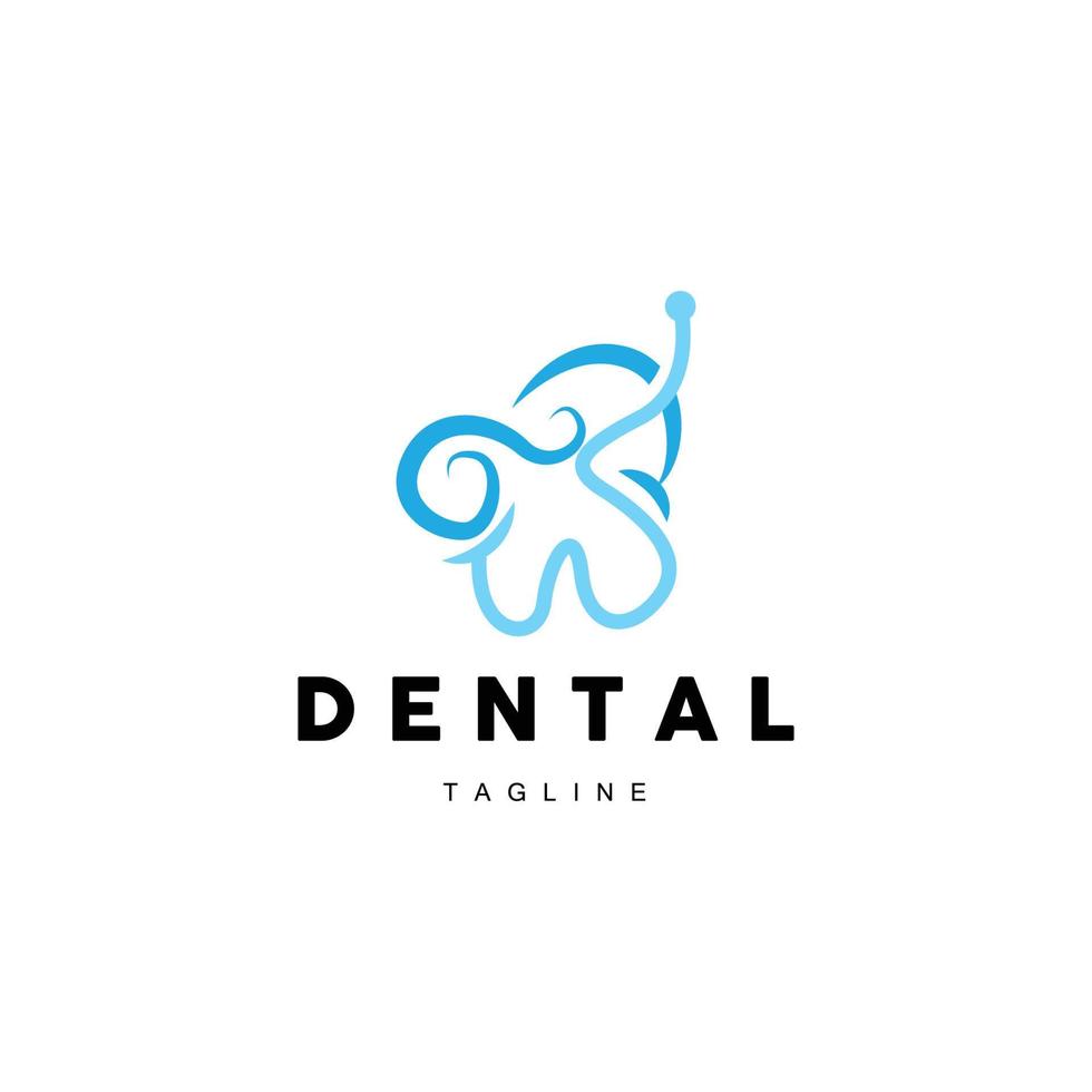 dente logo, dentale cura vettore, illustrazione icona design vettore