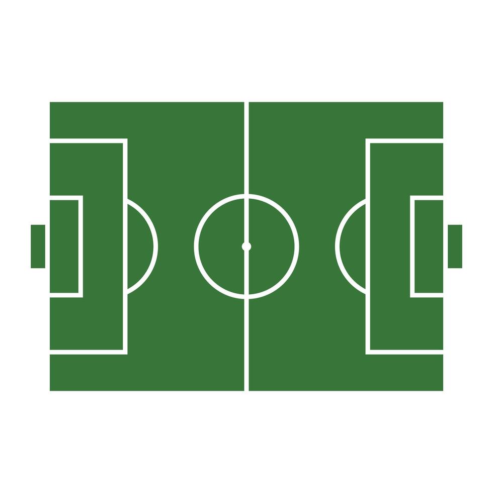 calcio campo vettore icona illustrazione design