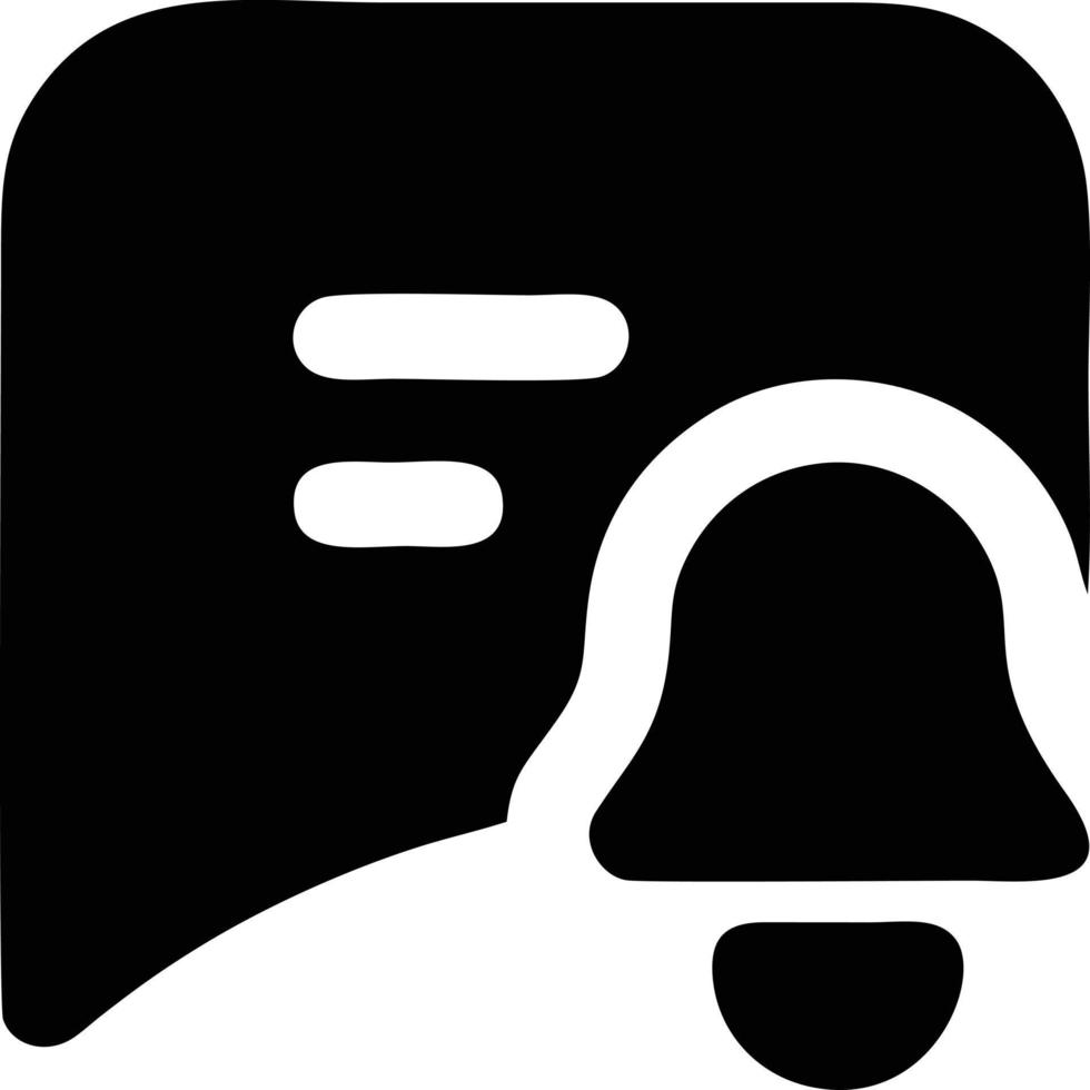 campana notifica icona simbolo vettore Immagine. illustrazione di il allarme mettere in guardia simbolo nel eps 10