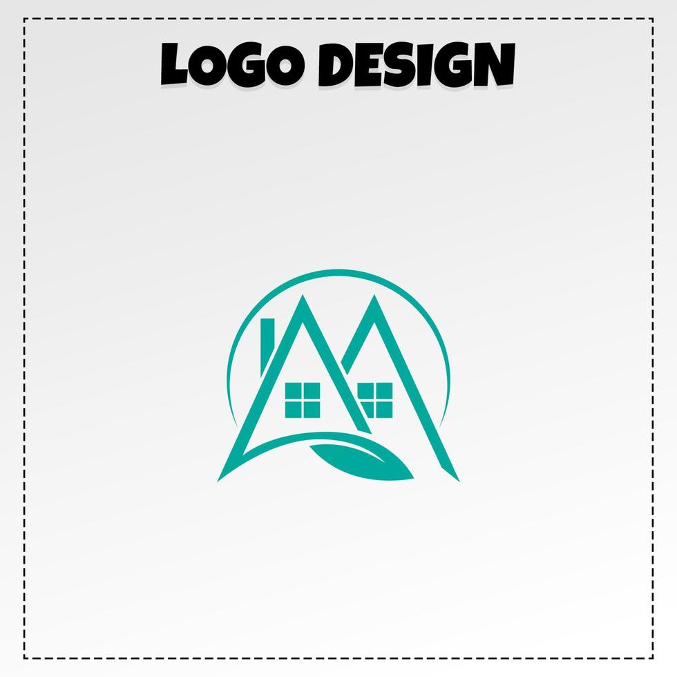 vettore casa logo illustrazione vettore design