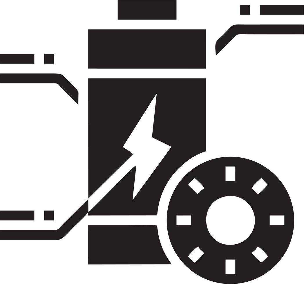 batteria energia icona simbolo vettore Immagine. illustrazione di il batterie caricare elettrico icona design Immagine. eps 10