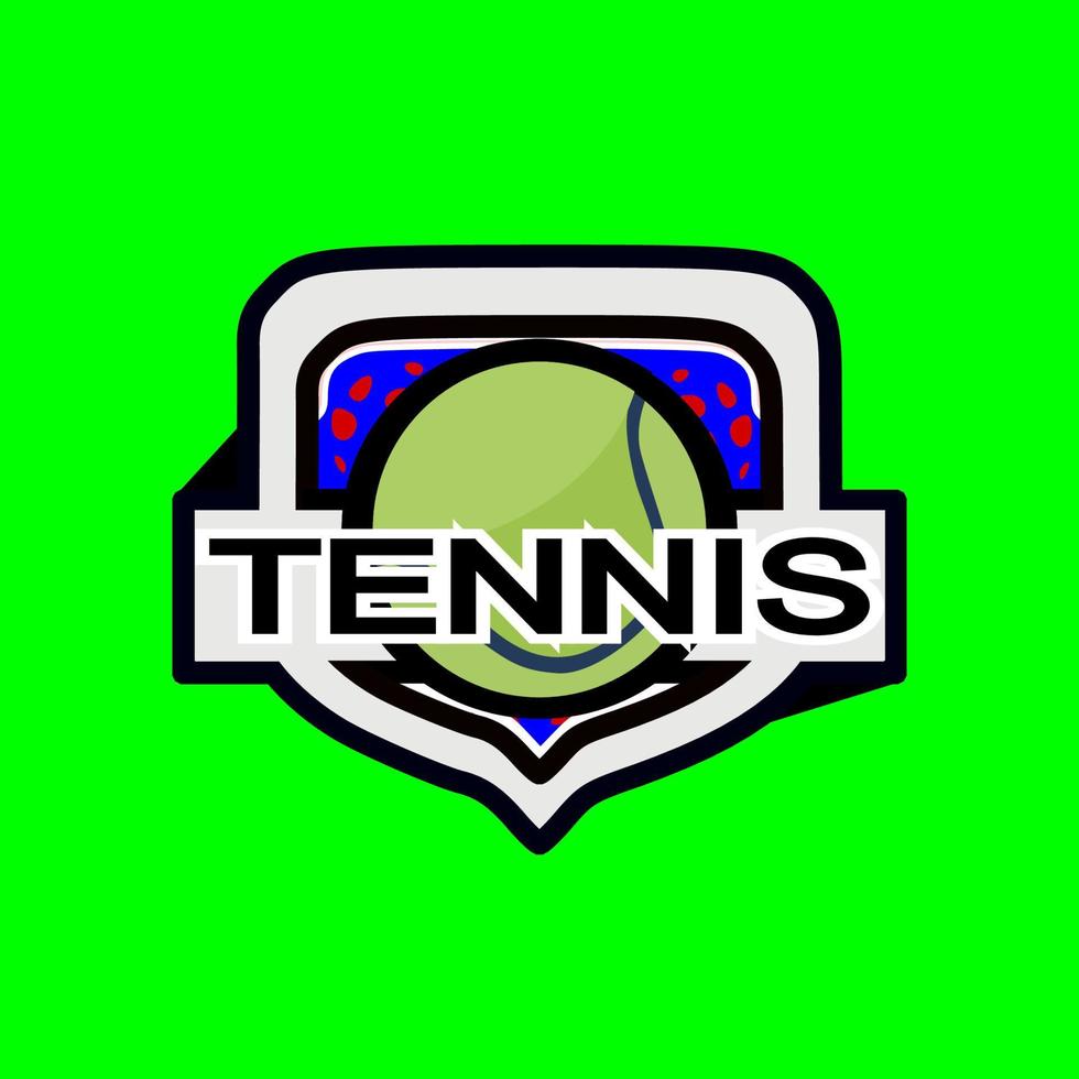 tennis sport logo o icona vettore