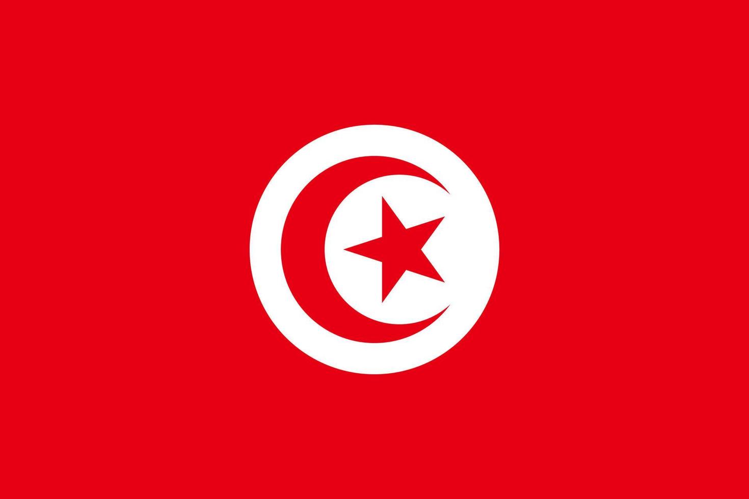 vettore sfondo di tunisia bandiera, tunisia bandiera con ufficiale colori e il aspetto rapporto di 2 3. piatto vettore illustrazione.