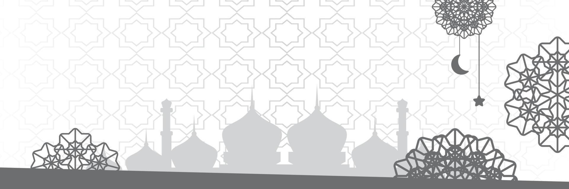 islamico sfondo, con bellissimo mandala ornamento. vettore modello per striscioni, saluto carte per islamico vacanze, eid al fitr, Ramadan, eid al adha