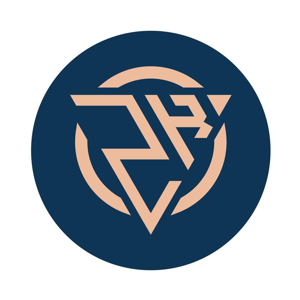 creativo semplice iniziale monogramma zk logo disegni. vettore