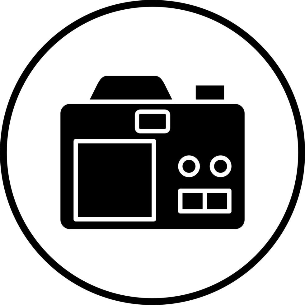 vettore design indietro telecamera vettore icona stile