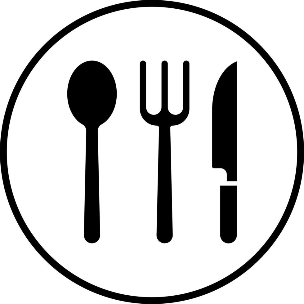 vettore design cucina utensile vettore icona stile