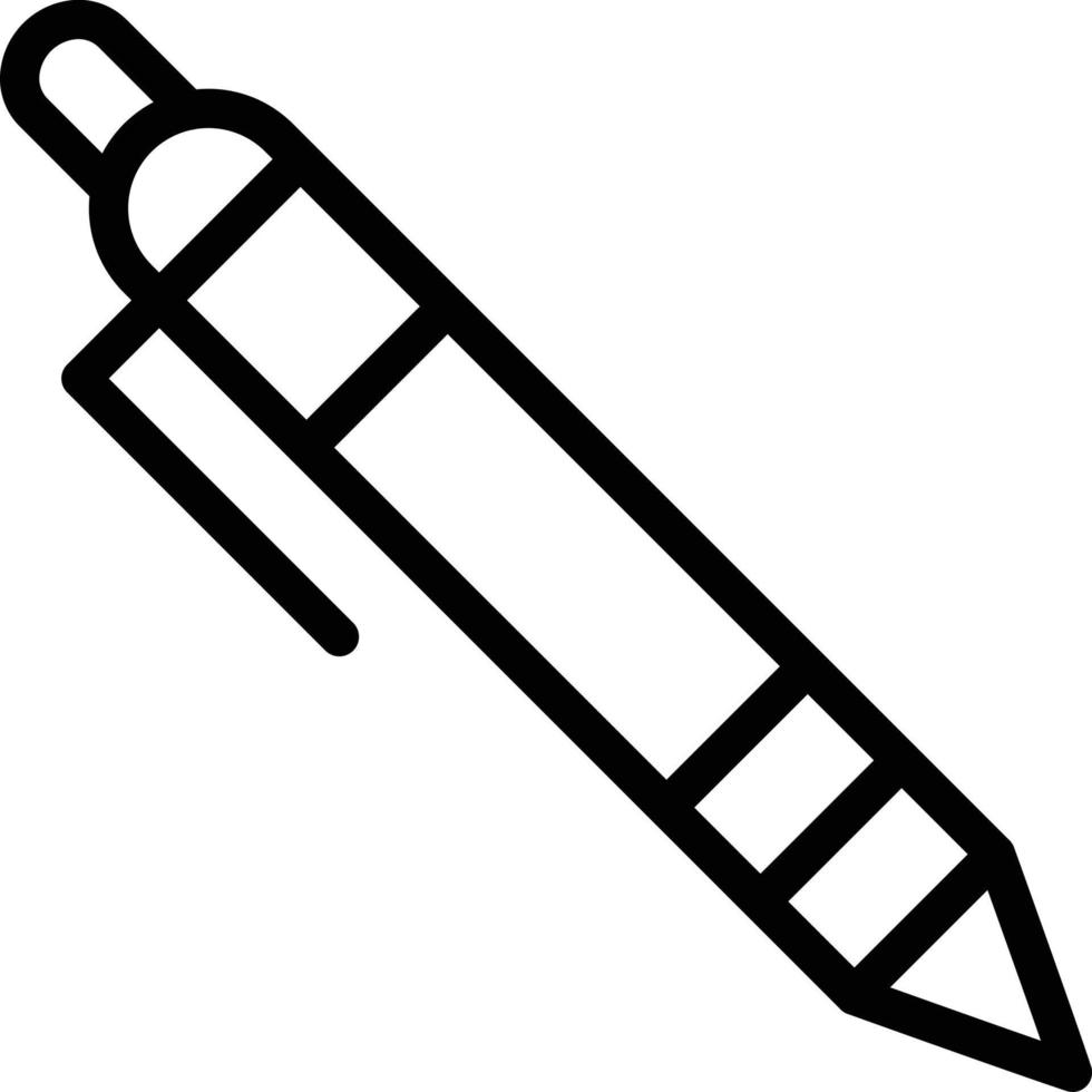 penna vettore icona stile