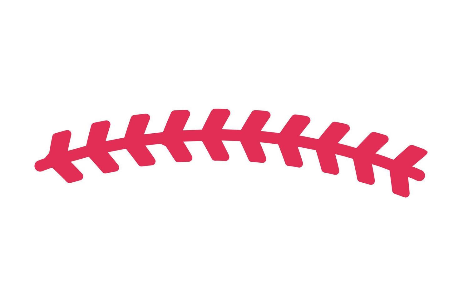 rosso baseball punto popolare all'aperto sportivo eventi vettore