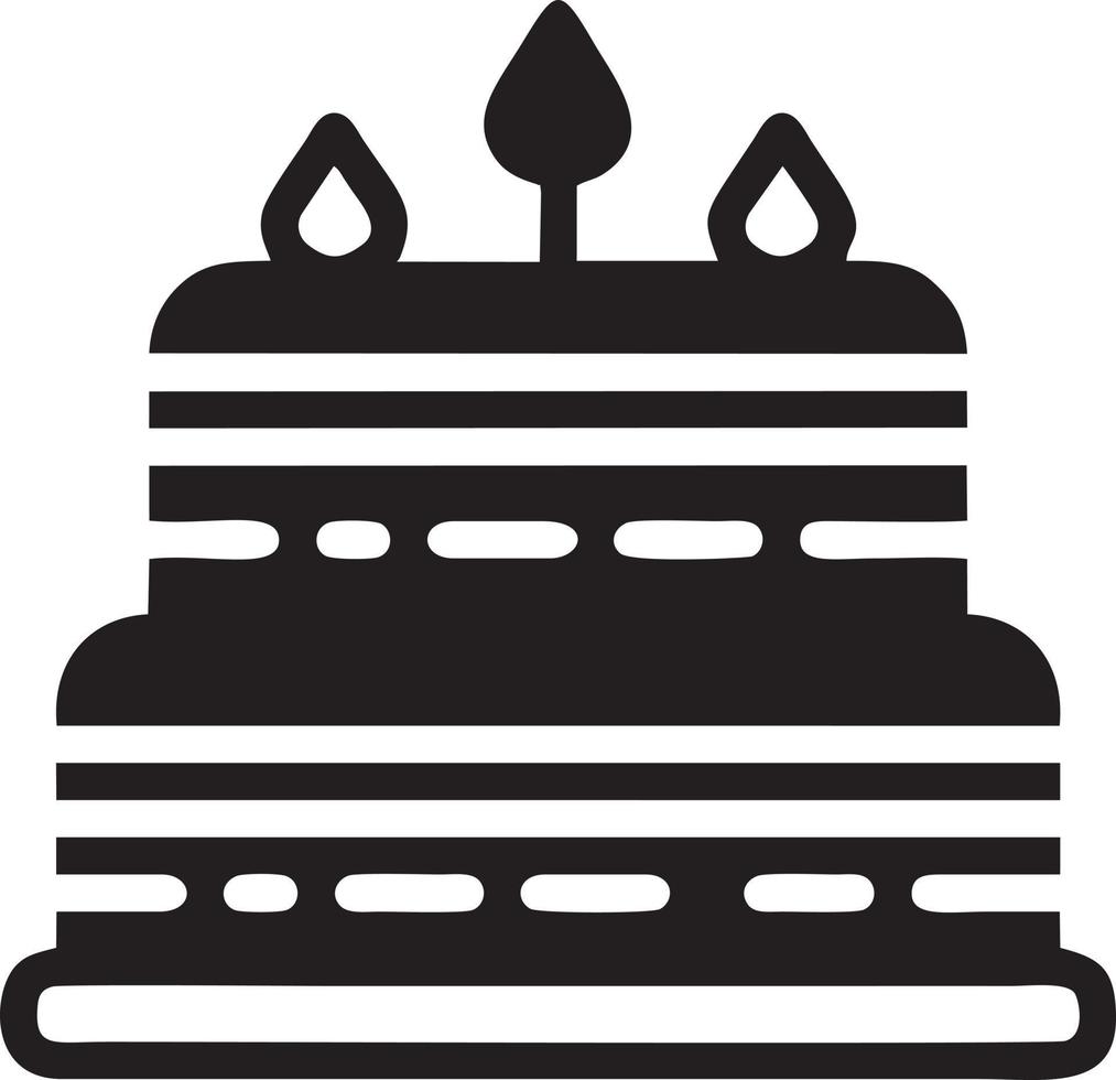 torta icona simbolo vettore Immagine. illustrazione di il forno compleanno isolato design Immagine. eps 10