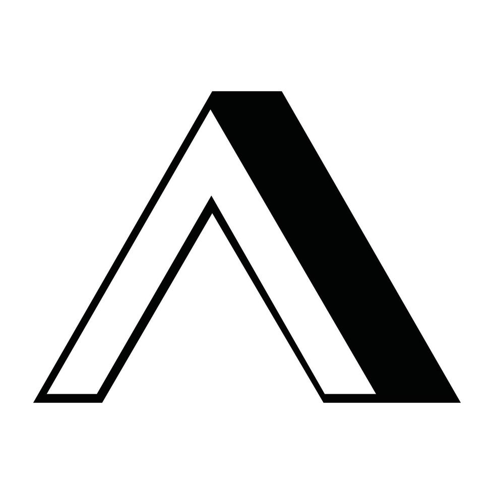 un' logo stile forma vettore