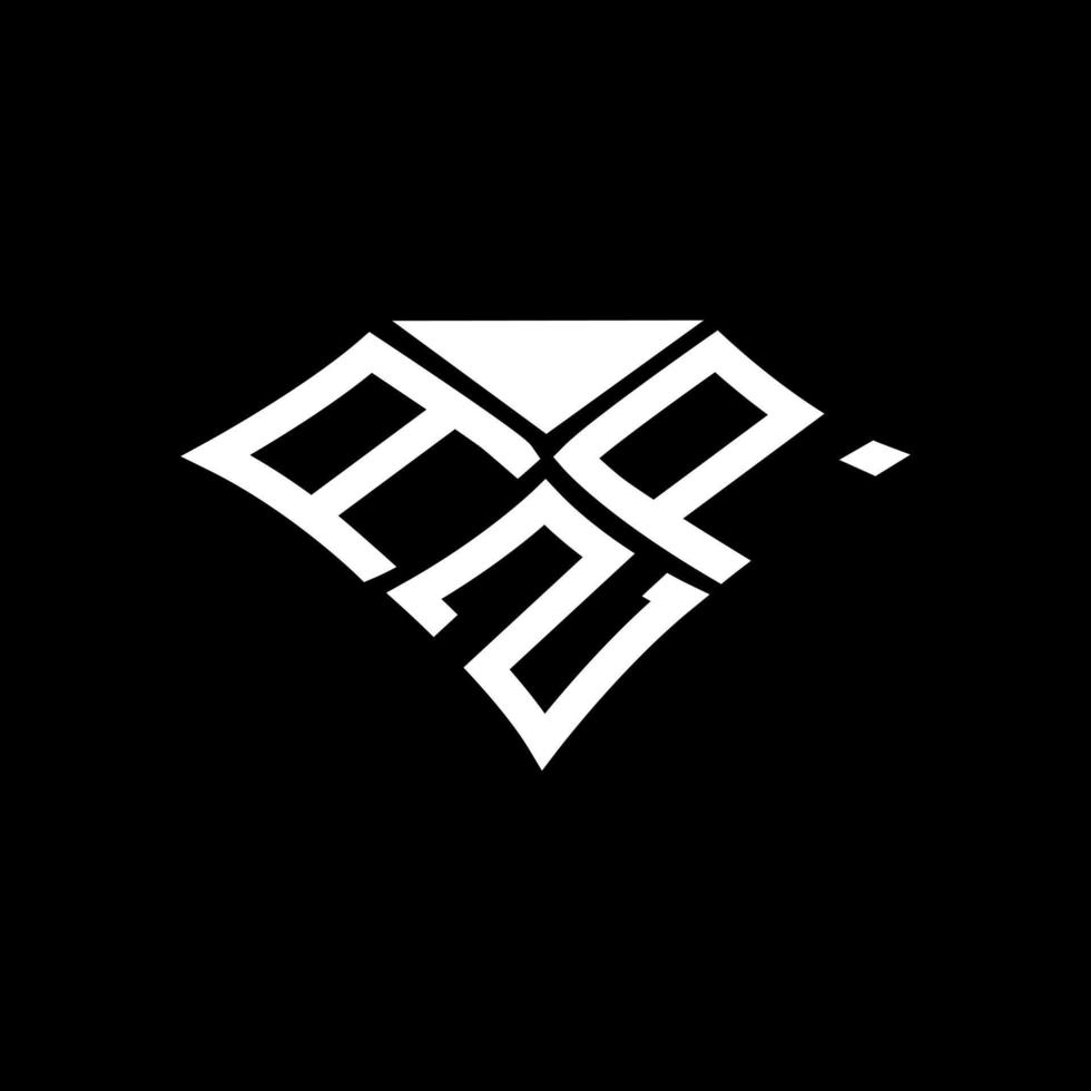 azp lettera logo creativo design con vettore grafico, azp semplice e moderno logo.