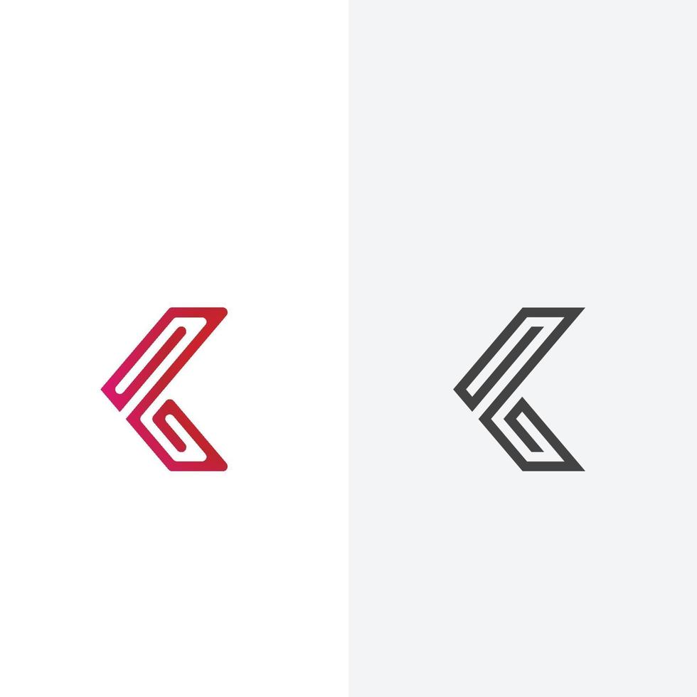 frecce illustrazione vettoriale icona logo modello di progettazione