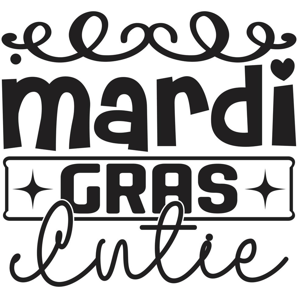 murdi gras carino vettore