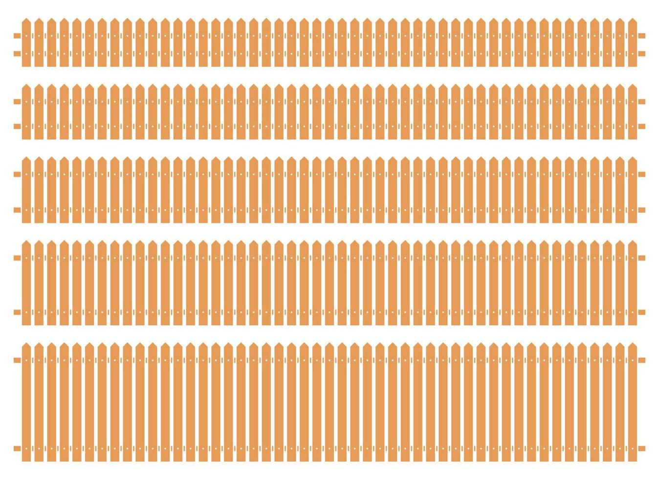 colorato recinto nel piatto stile vettore illustrazione isolato su bianca