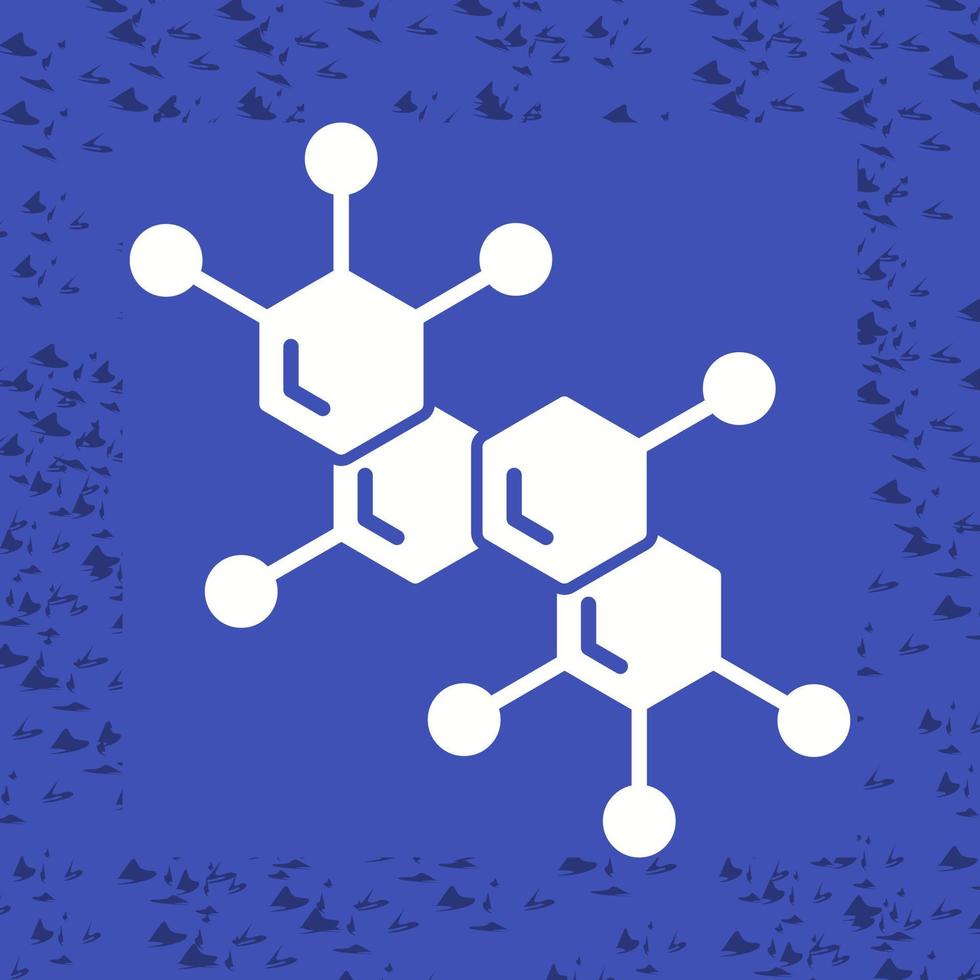 icona del vettore della molecola