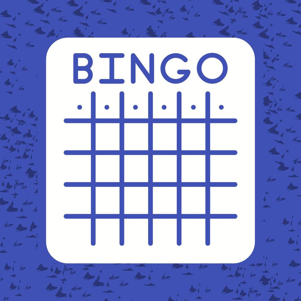 icona del vettore bingo