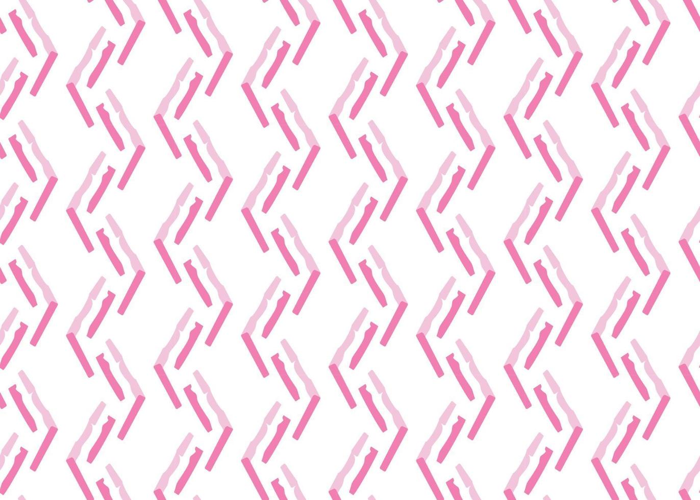 Vector texture di sfondo, seamless pattern. colori disegnati a mano, rosa, bianchi.