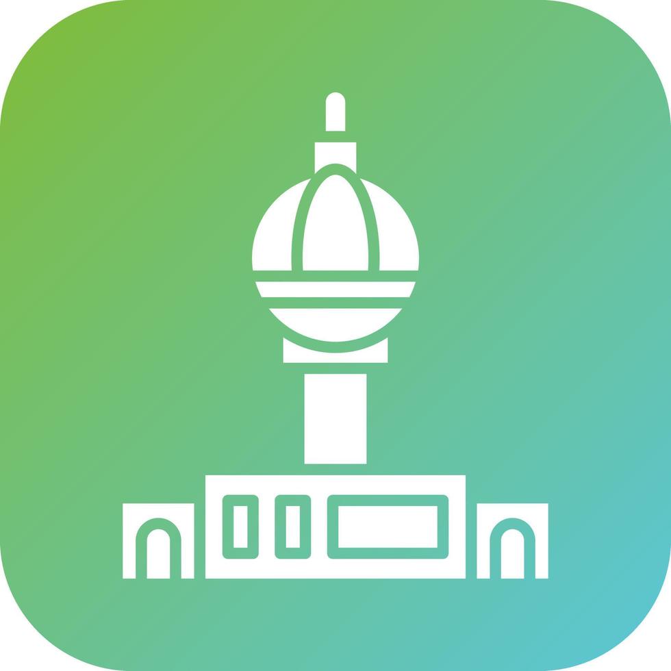 Fernsehturm Berlino vettore icona stile