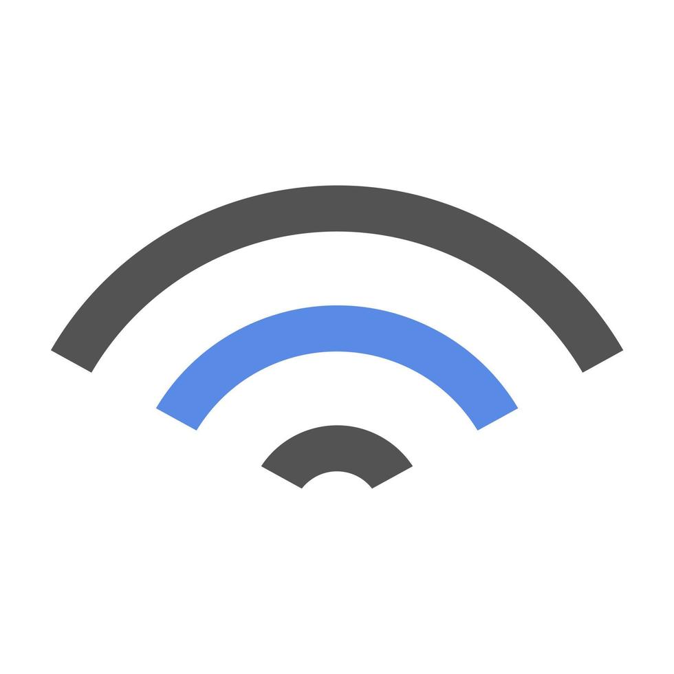 Wi-Fi connessione vettore icona stile