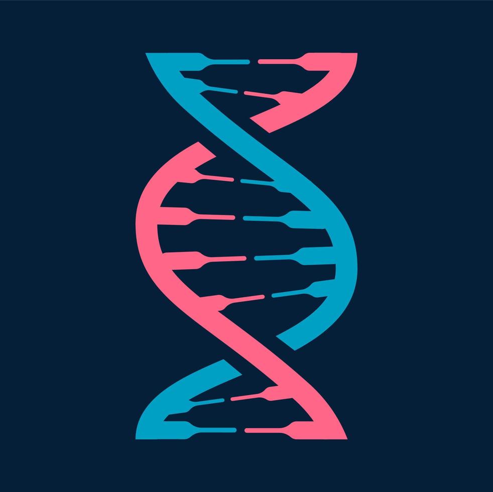 elica gene dna struttura vettore genetico codice icona