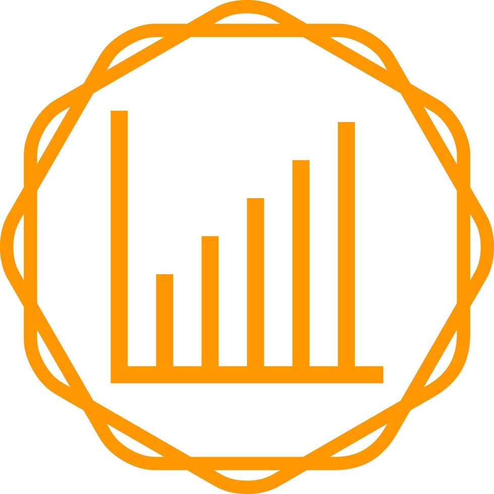 bar grafico vettore icona