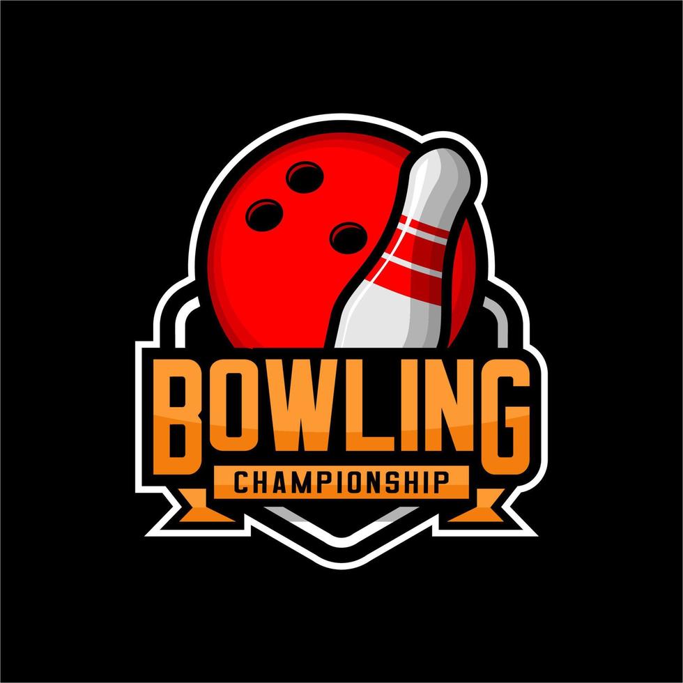 bowling sport palla vettore