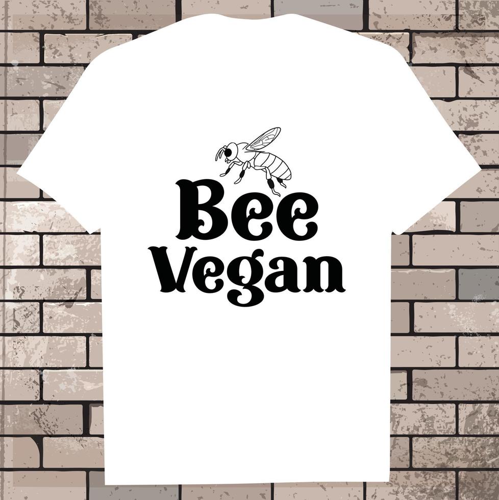miele ape nero vettore illustrazione, grafico maglietta design eps