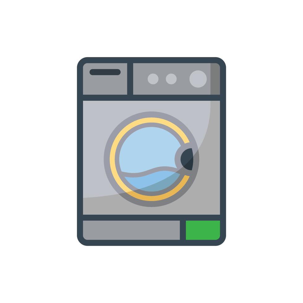 lavaggio macchina icona design vettore