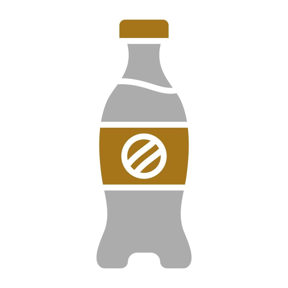 Coca Cola bottiglia vettore icona stile