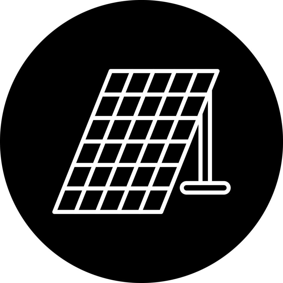 solare pannello vettore icona stile