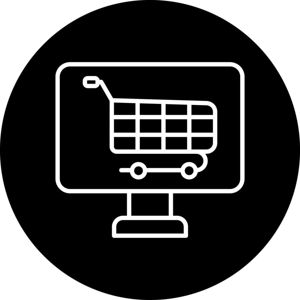 e-commerce vettore icona stile