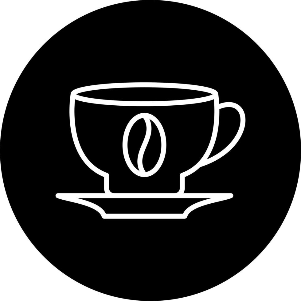 caffè tazza vettore icona stile