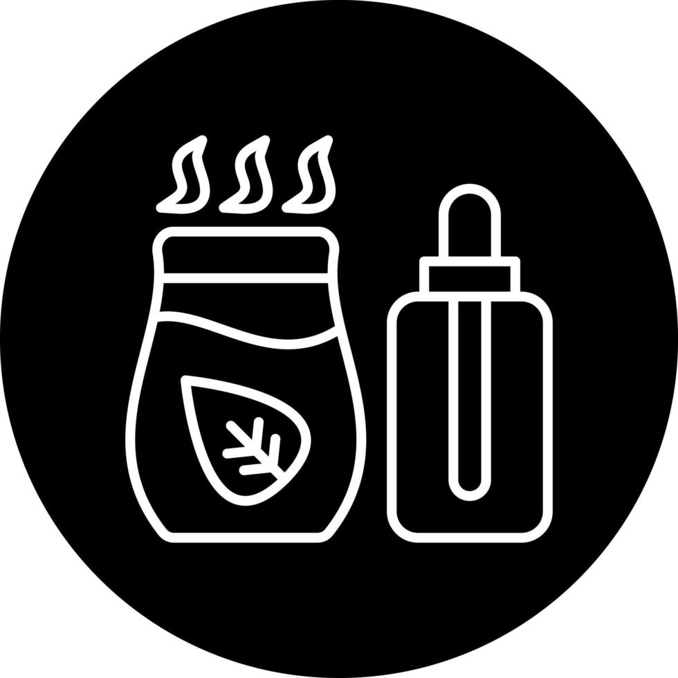 aromaterapia vettore icona stile