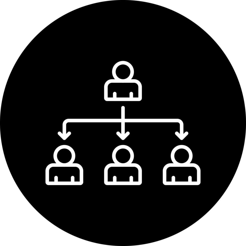 organizzazione vettore icona stile