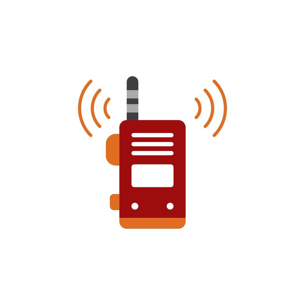 Radio, frequenza vettore icona