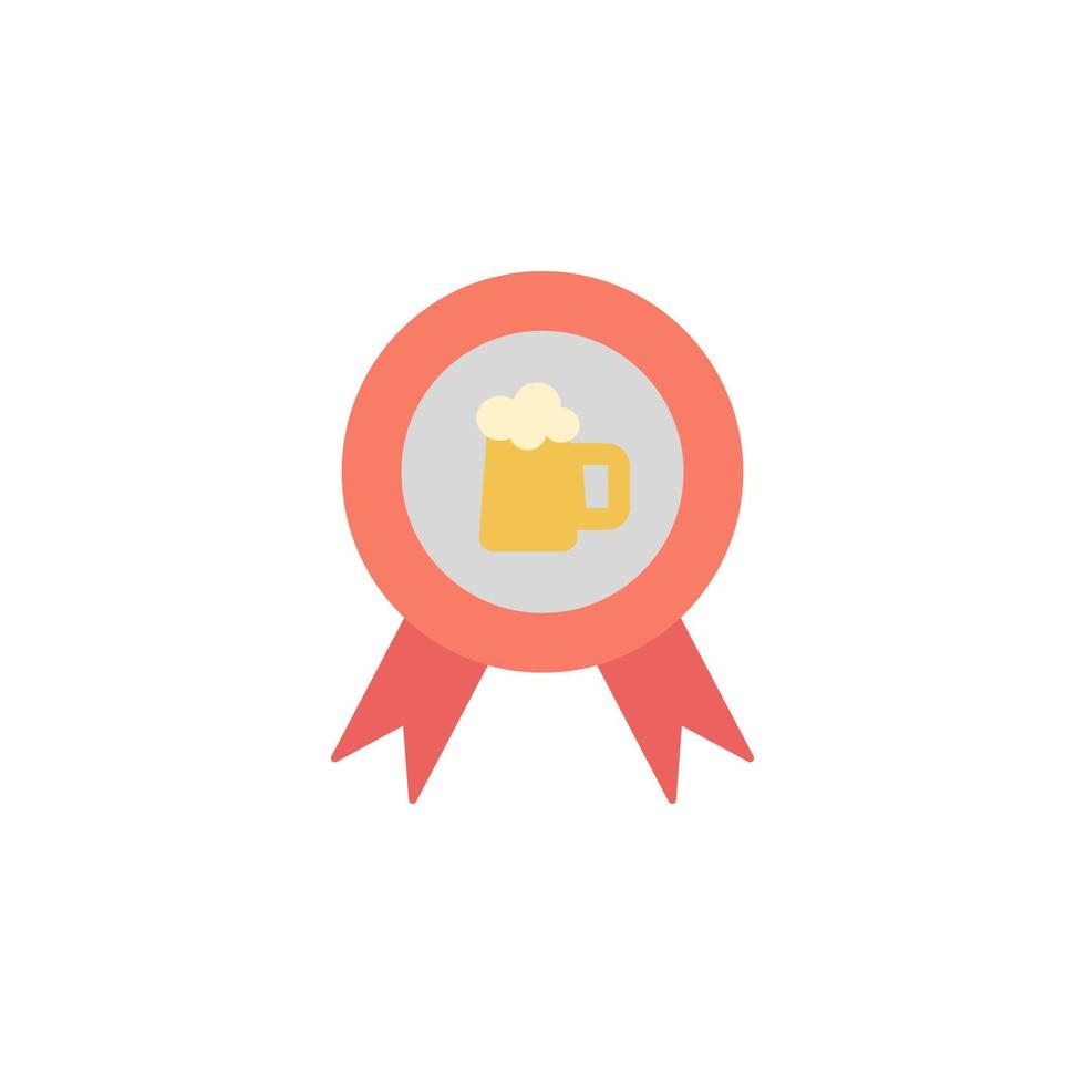 birra, etichetta vettore icona